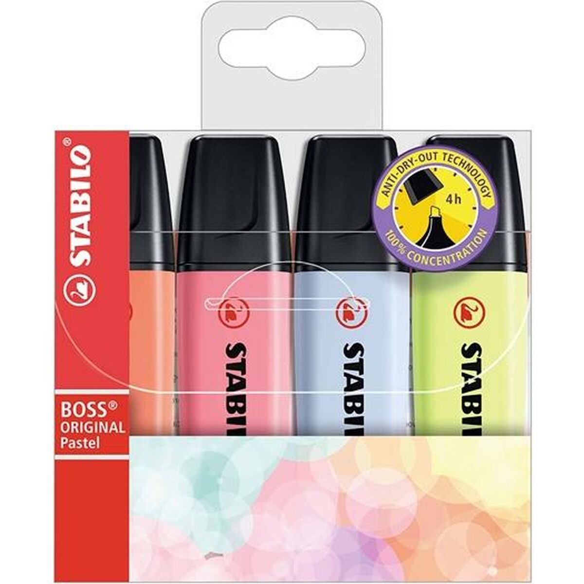 Set Fluorescentnih Markerjev Stabilo Boss Pisana (5 kosov)